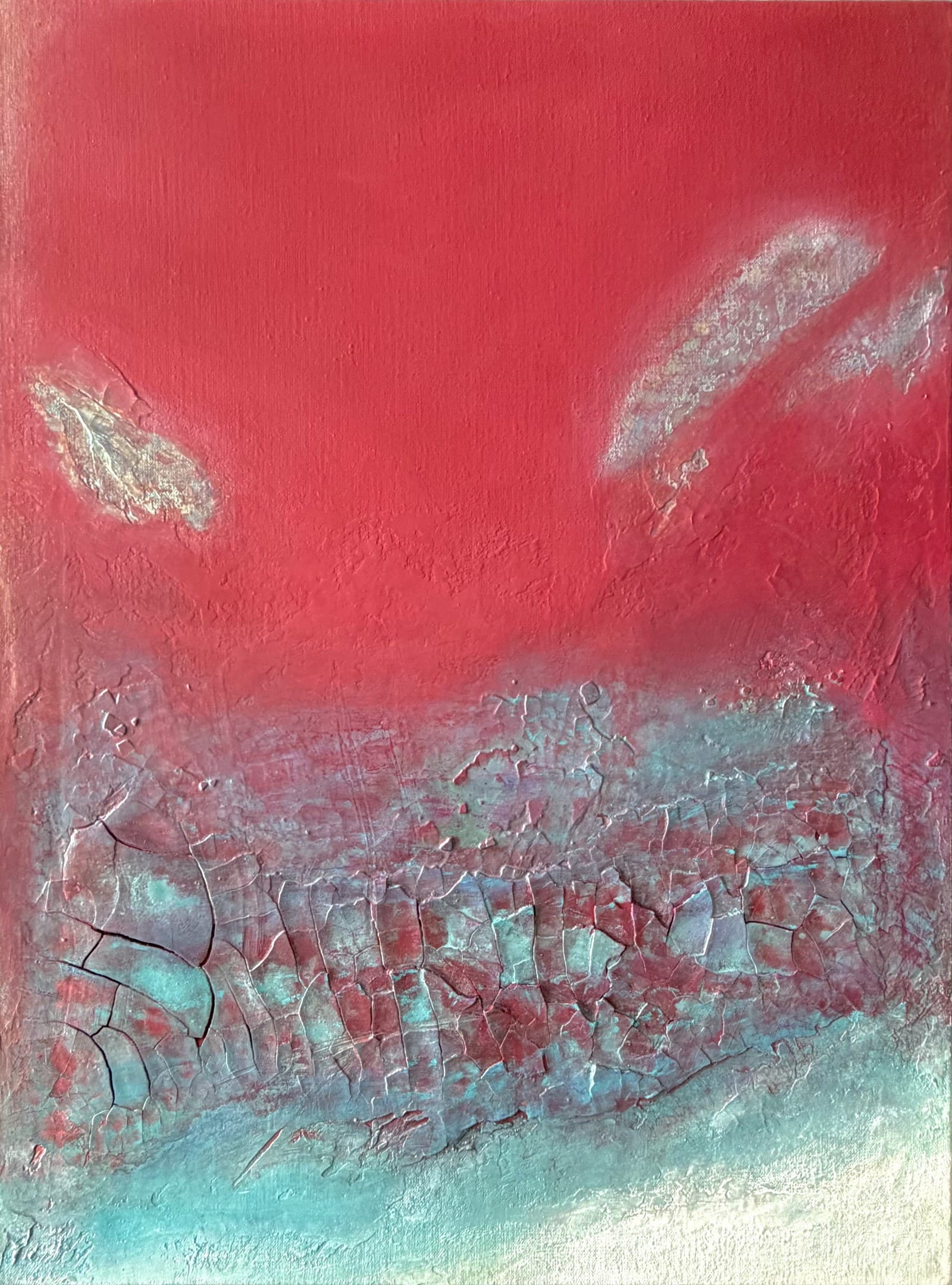 Stille Kraft I Silent Force, abstraktes Original von Isabella Laudenbacher